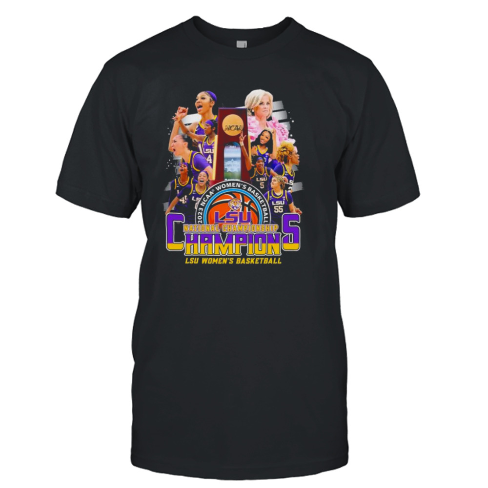 2023 Ncaa Women’s Basketball National Championship Champions Lsu Women’s Shirt