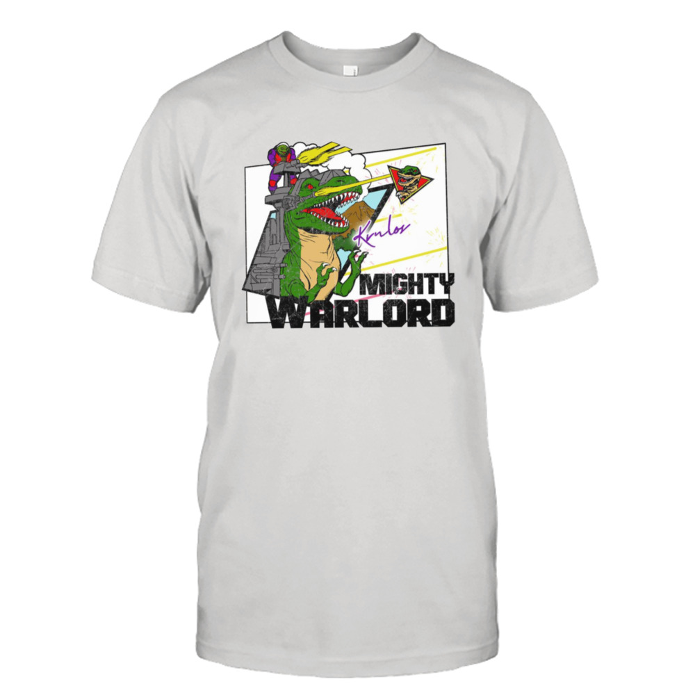 All Hail 80’s Villany Mighty Warlord shirt