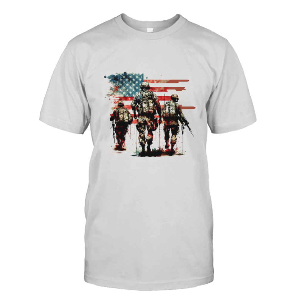 American Soldiers Seal Team shirt