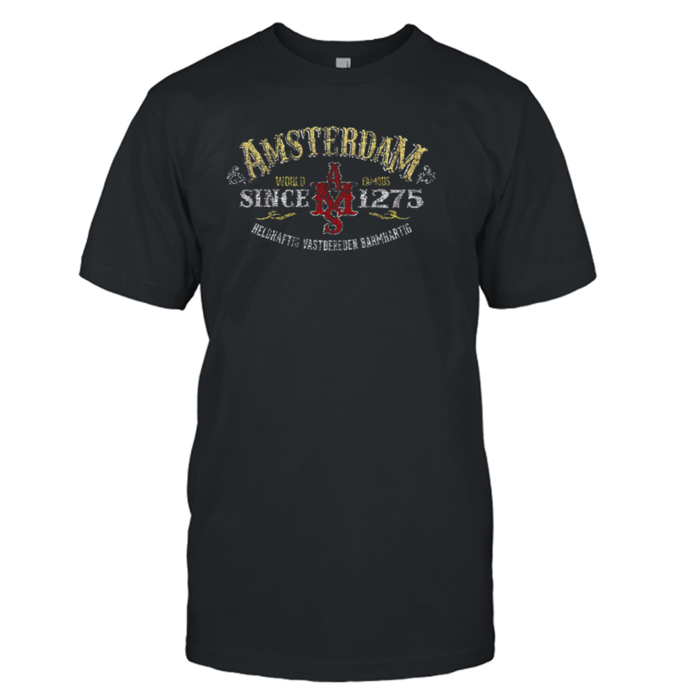 Amsterdam Distressed Design shirt