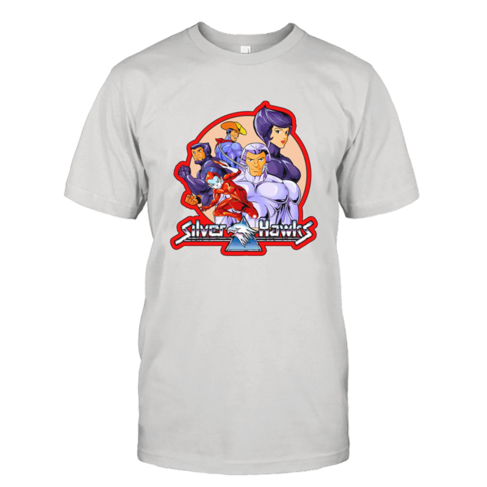 An Old 80s Cartoon Silverhawks shirt