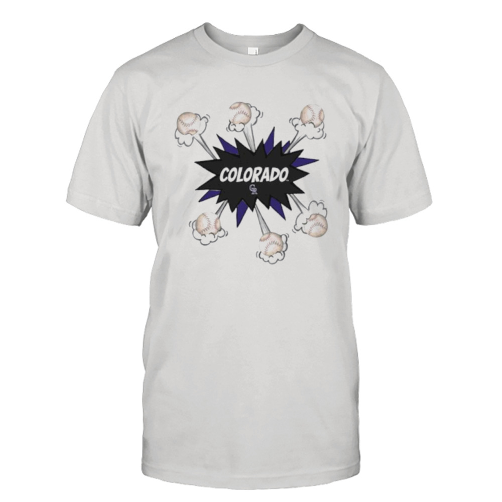 Colorado Rockies Baseball Pow shirt