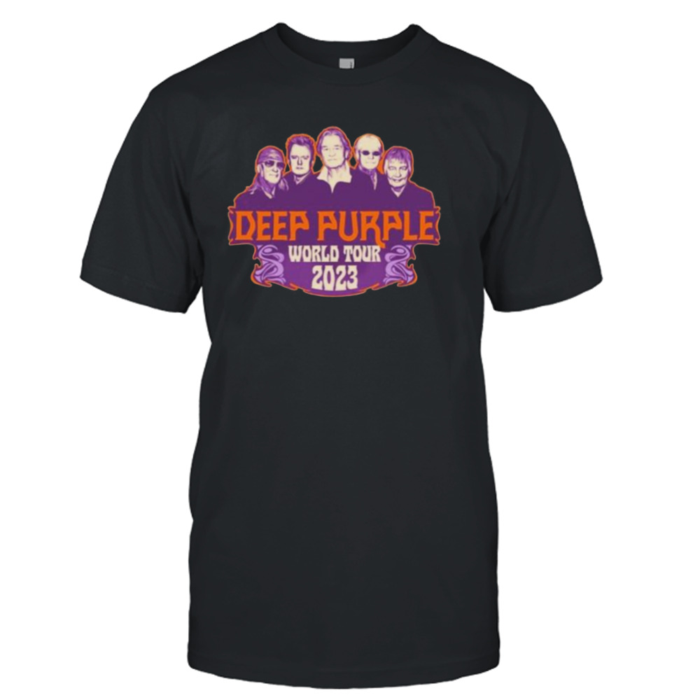 Deep Purple world tour 2023 official shirt