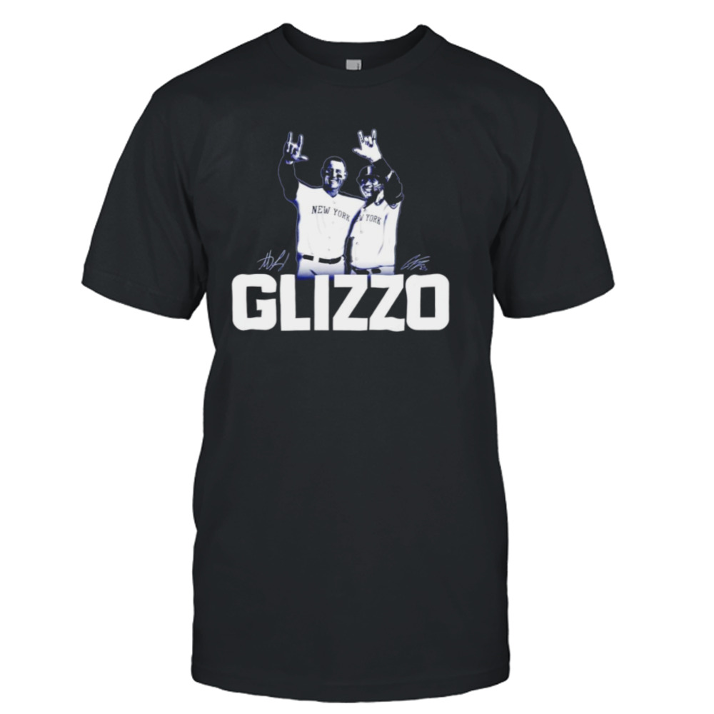 GLIZZO Gleyber Torres and Anthony Rizzo signature shirt