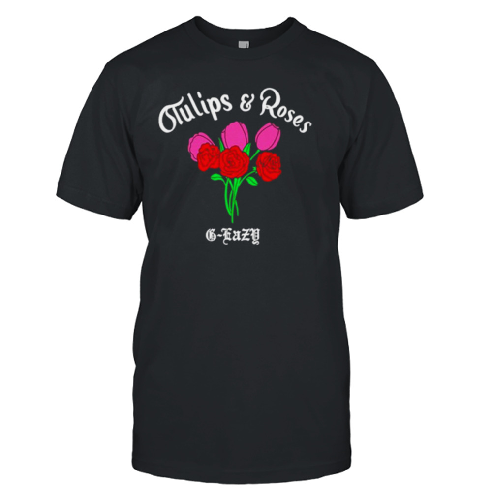 Men’s Tulips and roses shirt