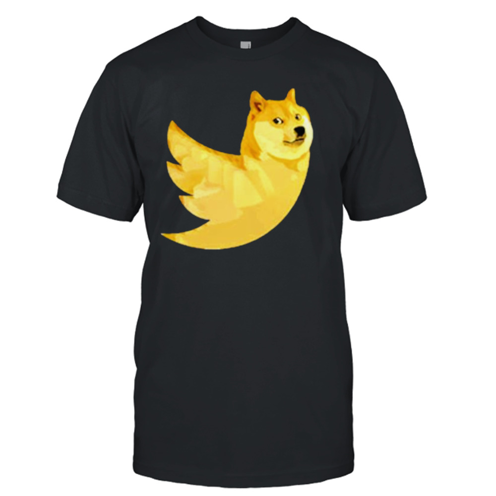 New Twitter Logo Dogecoin Elonmusk shirt