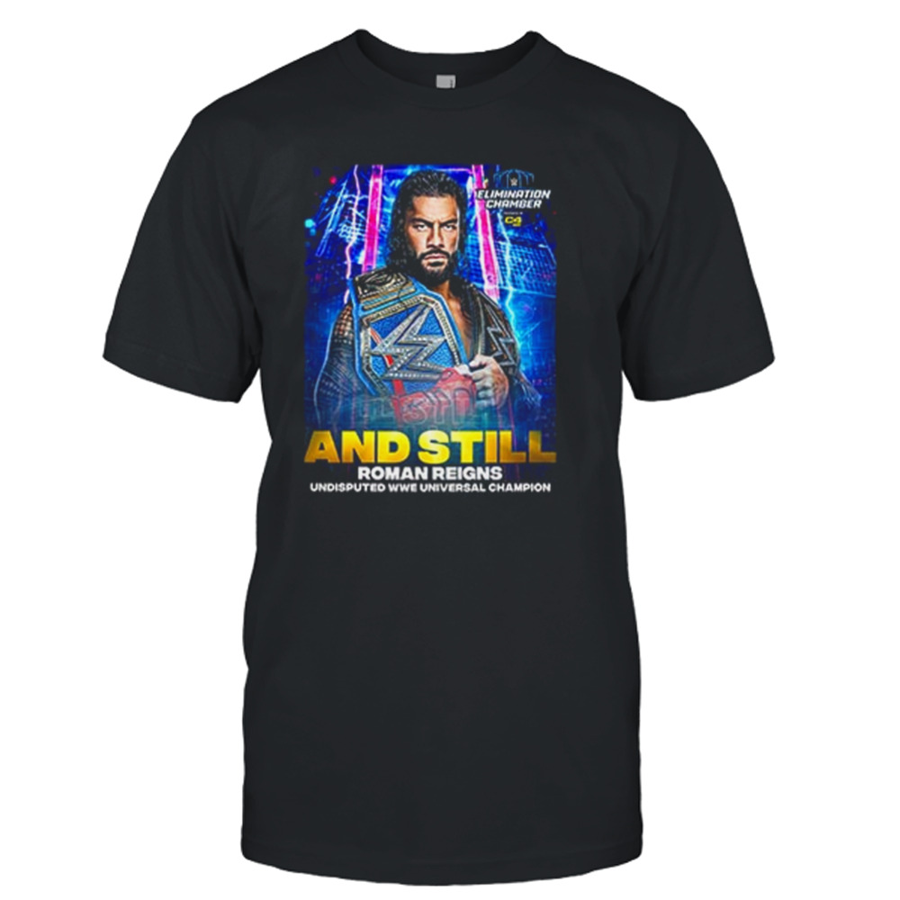 Roman Reigns remains WWE Universal Champion at Elimination Chamber 2023 Vintage T-Shirt