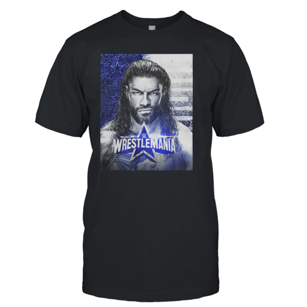 Roman reigns undisputed wwe universal champion vintage black shirt