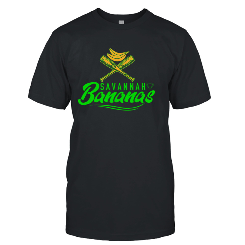 Savannah Bananas Baseball Design Logo shirt