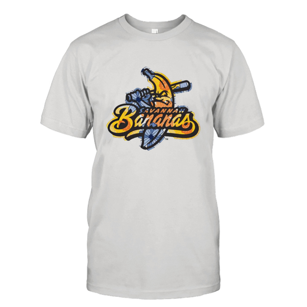 Savannah Bananas floral mascot shirt