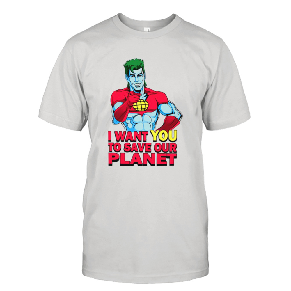 Save Our Planet Silverhawks shirt