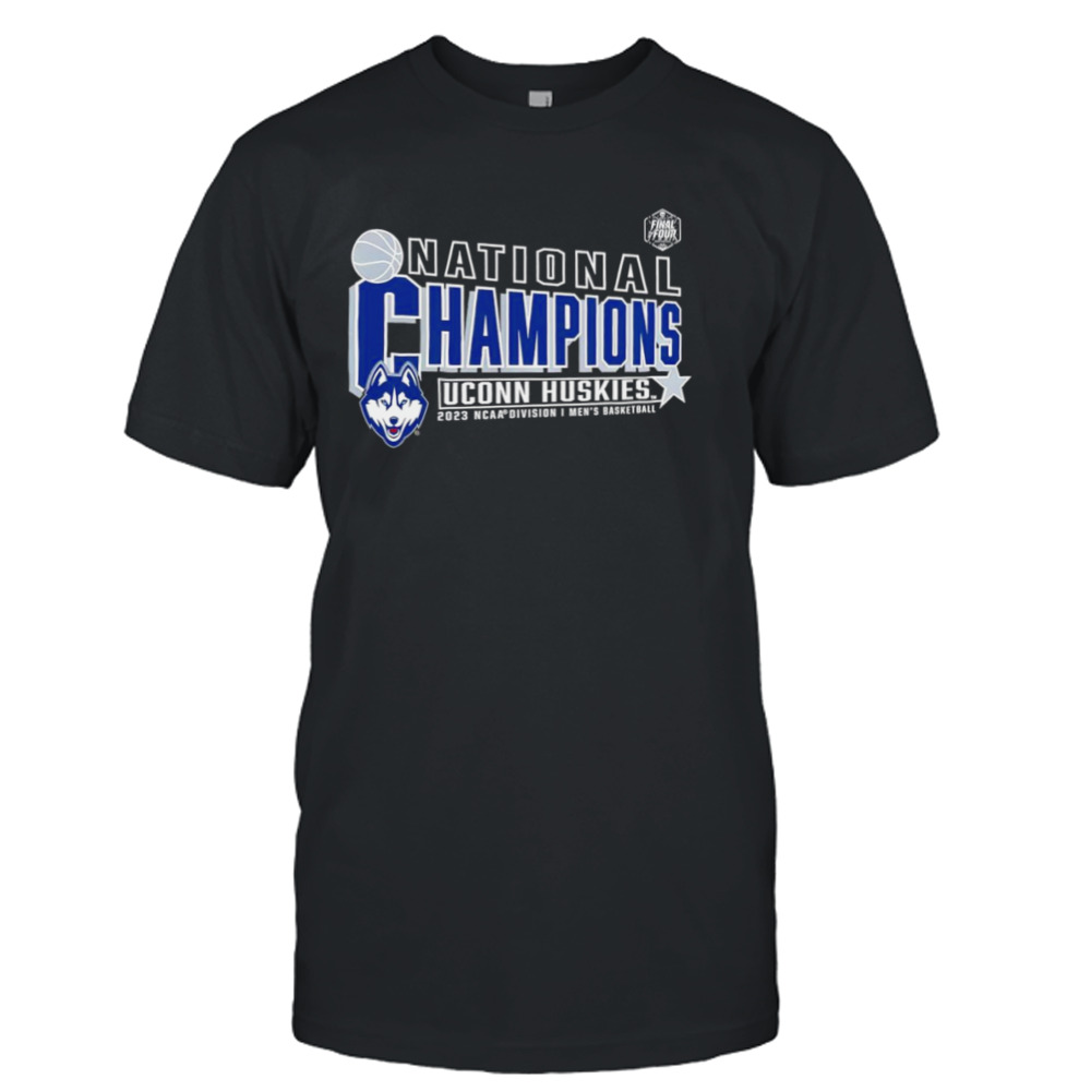 UConn Huskies NCAA Division I Men’s Basketball National Champions synthetic 2023 shirt