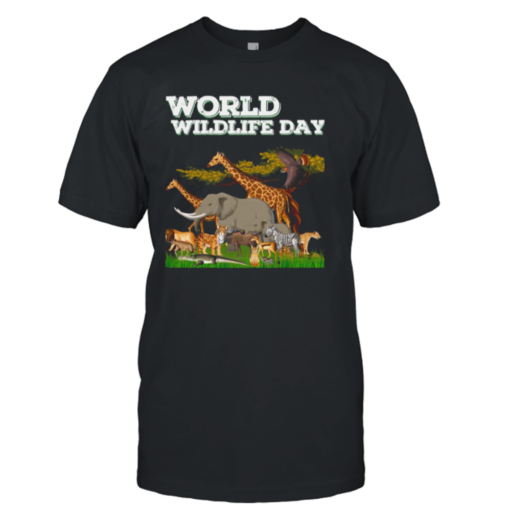 World Wildlife Day shirt