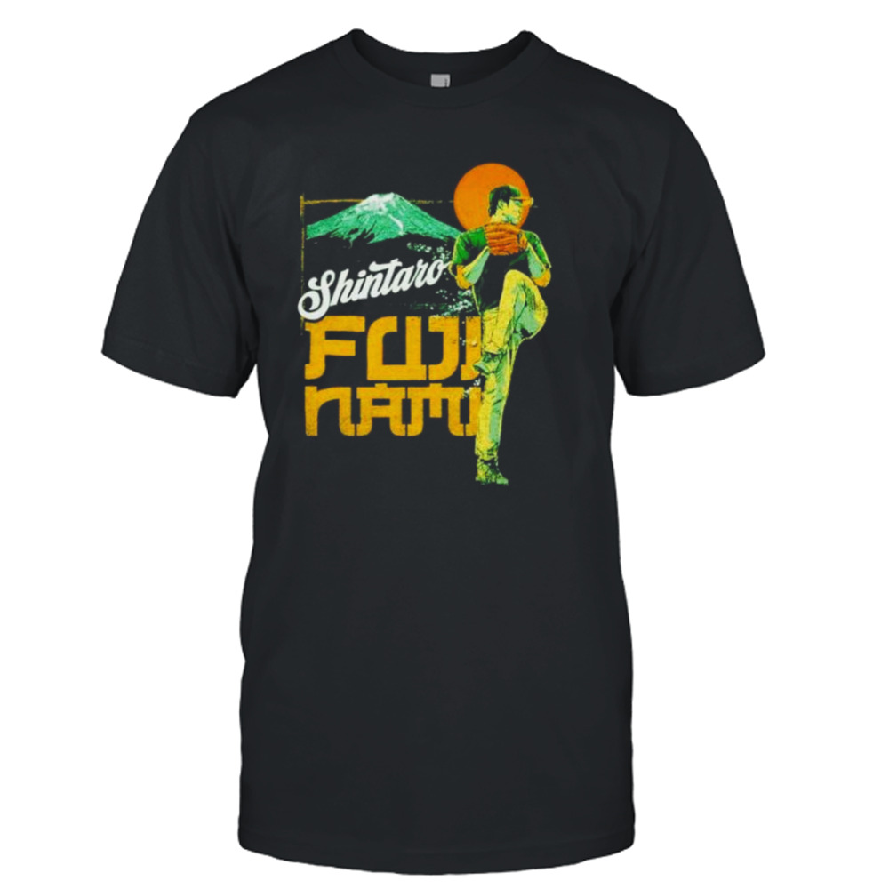 mountain Fuji Shintaro Fujinami Oakland Athletics baseball shirt