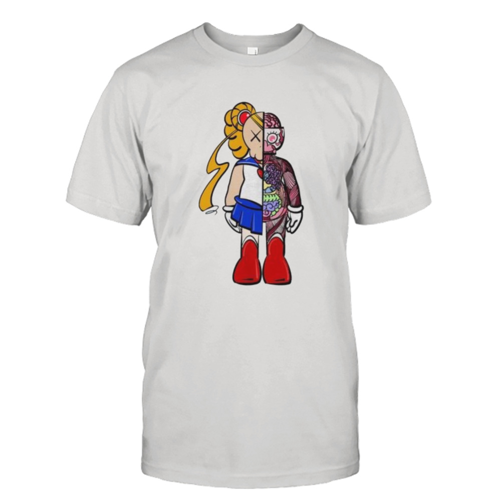 sailor kaws shirt