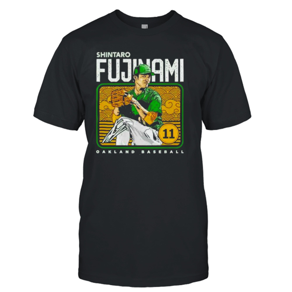 shintaro Fujinami Oakland Athletics baseball poster shirt