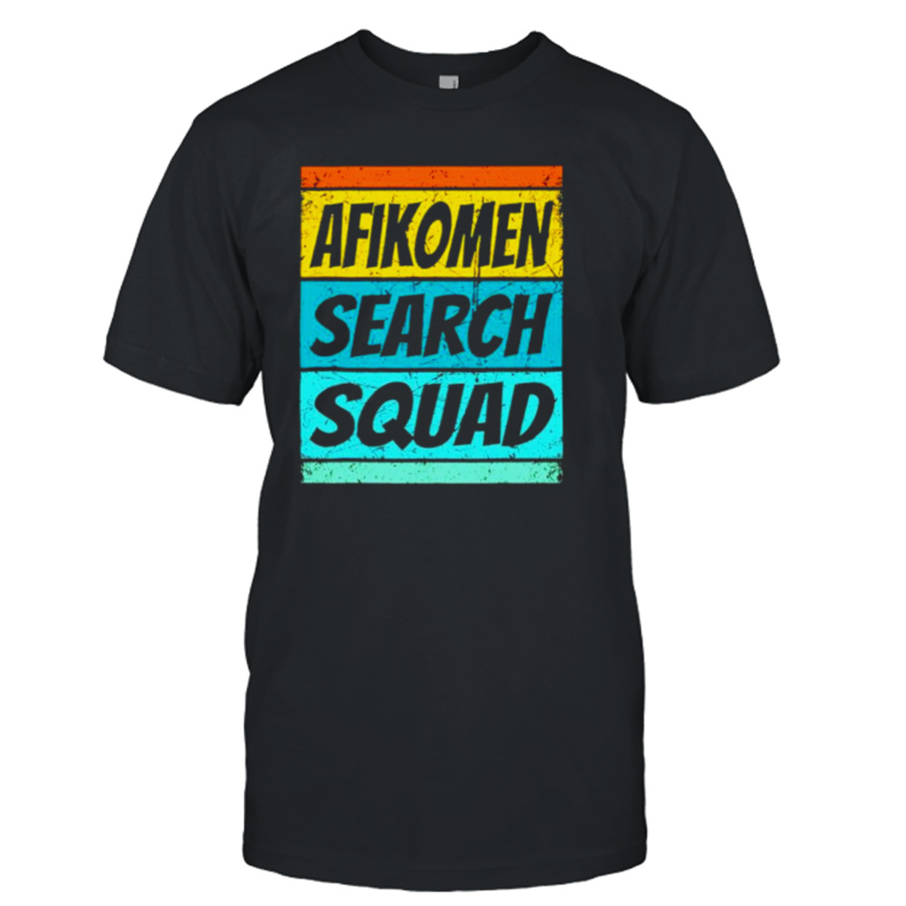 Afikomen Search Squad Passover Shirt