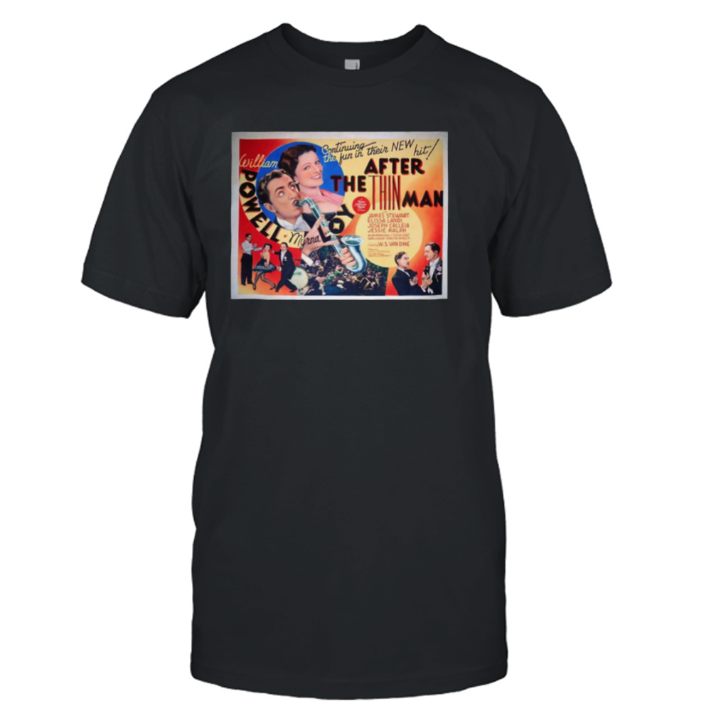 After The Thin Man Van Dyke William Powell shirt