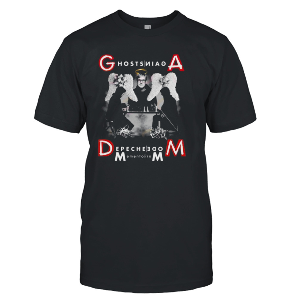 Depeche Mode Ghosts Again Memento Mori Signatures Shirt