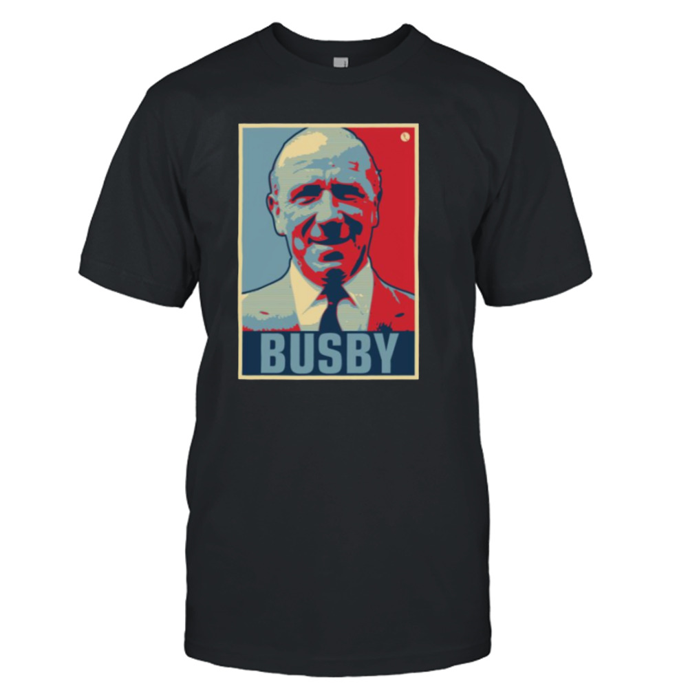 Football Legend Sir Matt Busby shirt