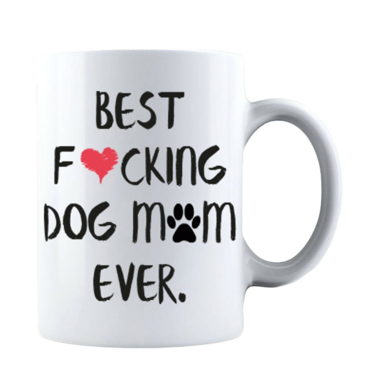 Funny Mothers Day Best F❤cking Dog Mom Ever Gift For Mom Coffee Mug Mommy