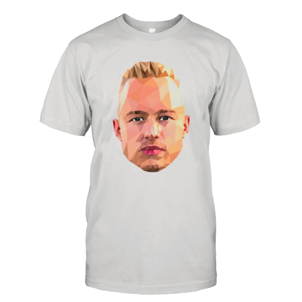 Geometric Portrait Nikita Mazespin shirt