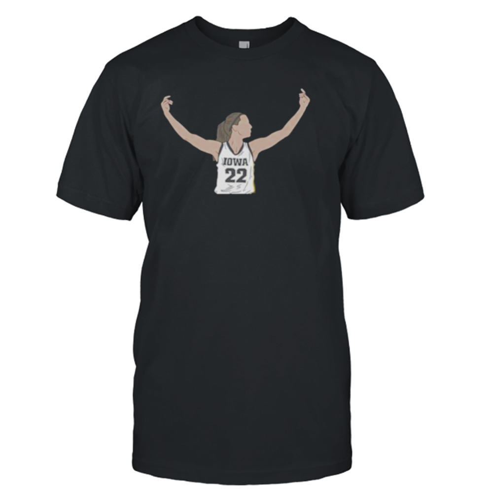 Goat Caitlin Clark 22 Celebration Iowa Hawkeyes McDonalds All American Shirt