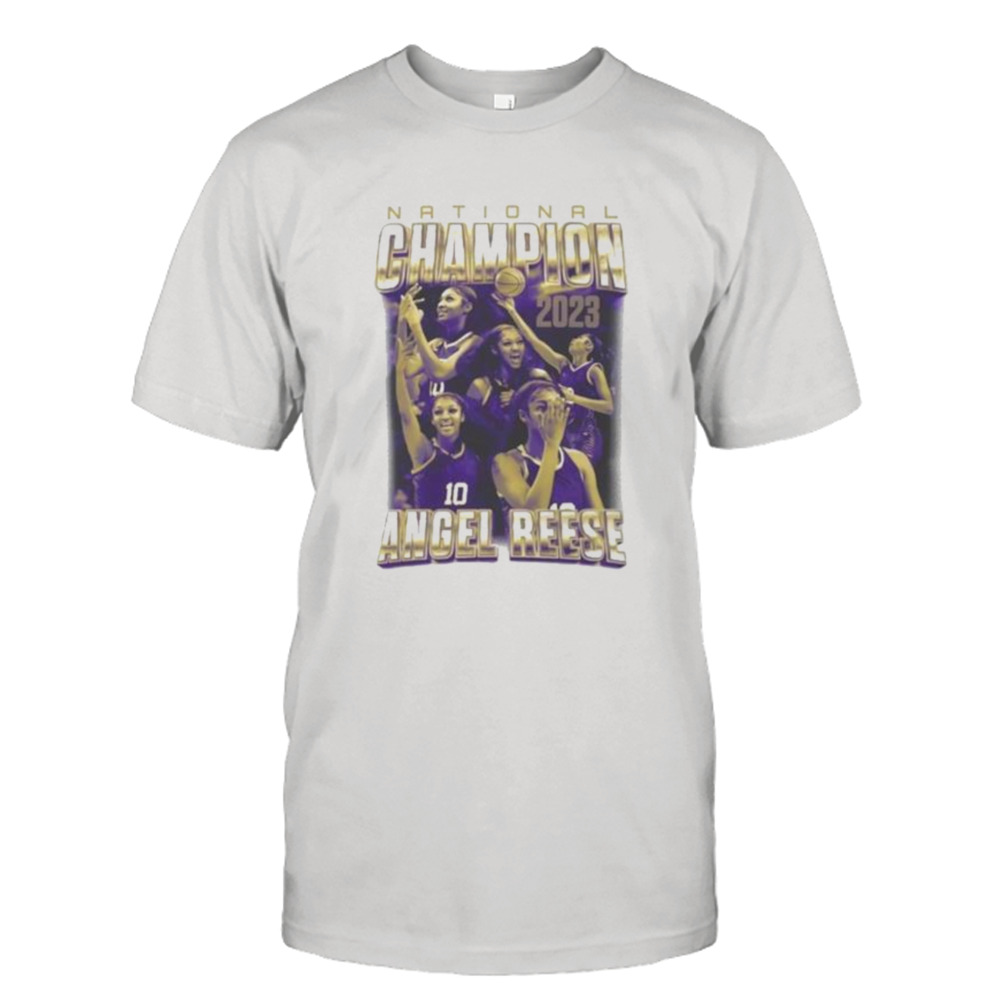 LSU Tigers Angel Reese National Champion 2023 Shirt