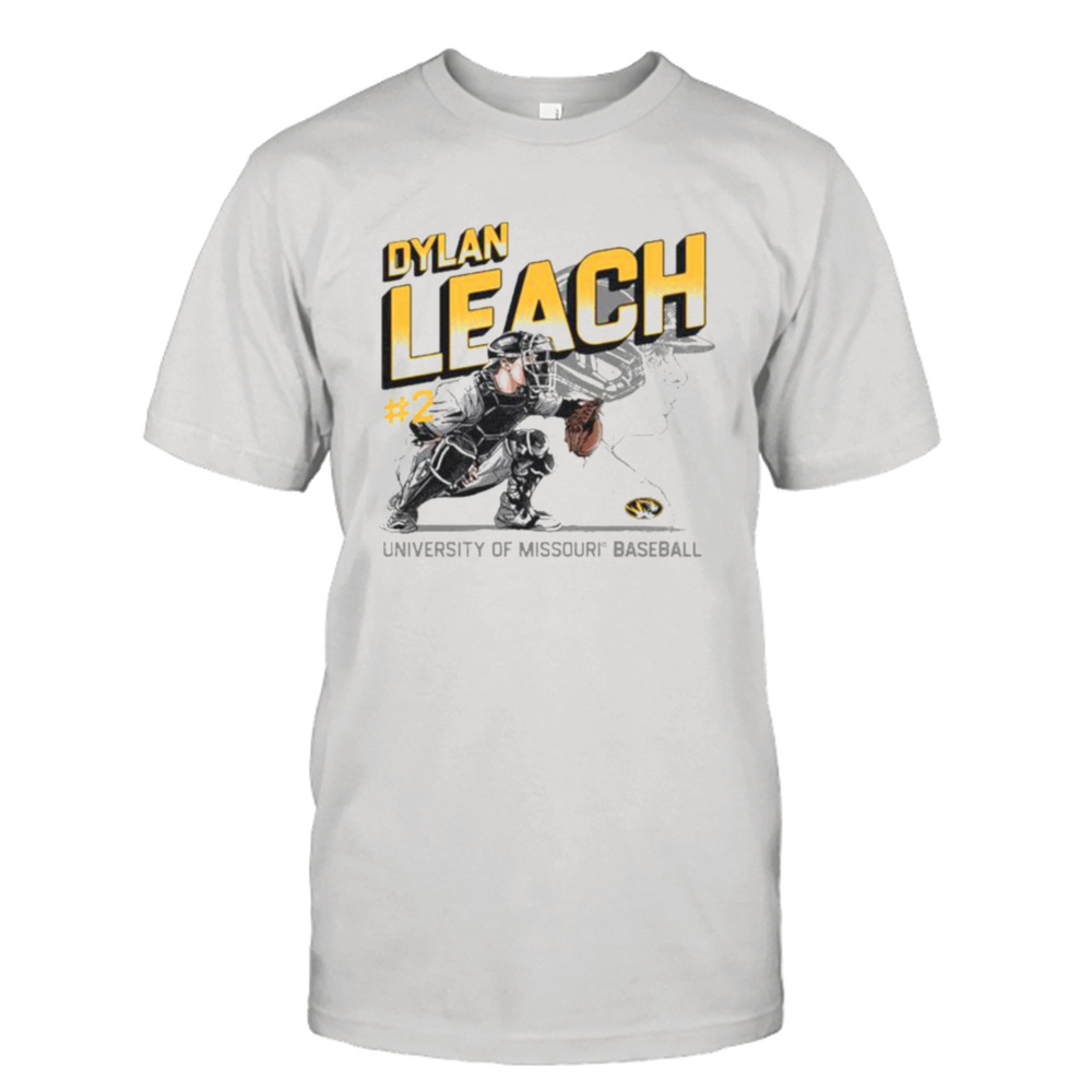 Missouri Tigers 2023 NCAA Baseball Dylan Leach University Of Missouri Baseball shirt