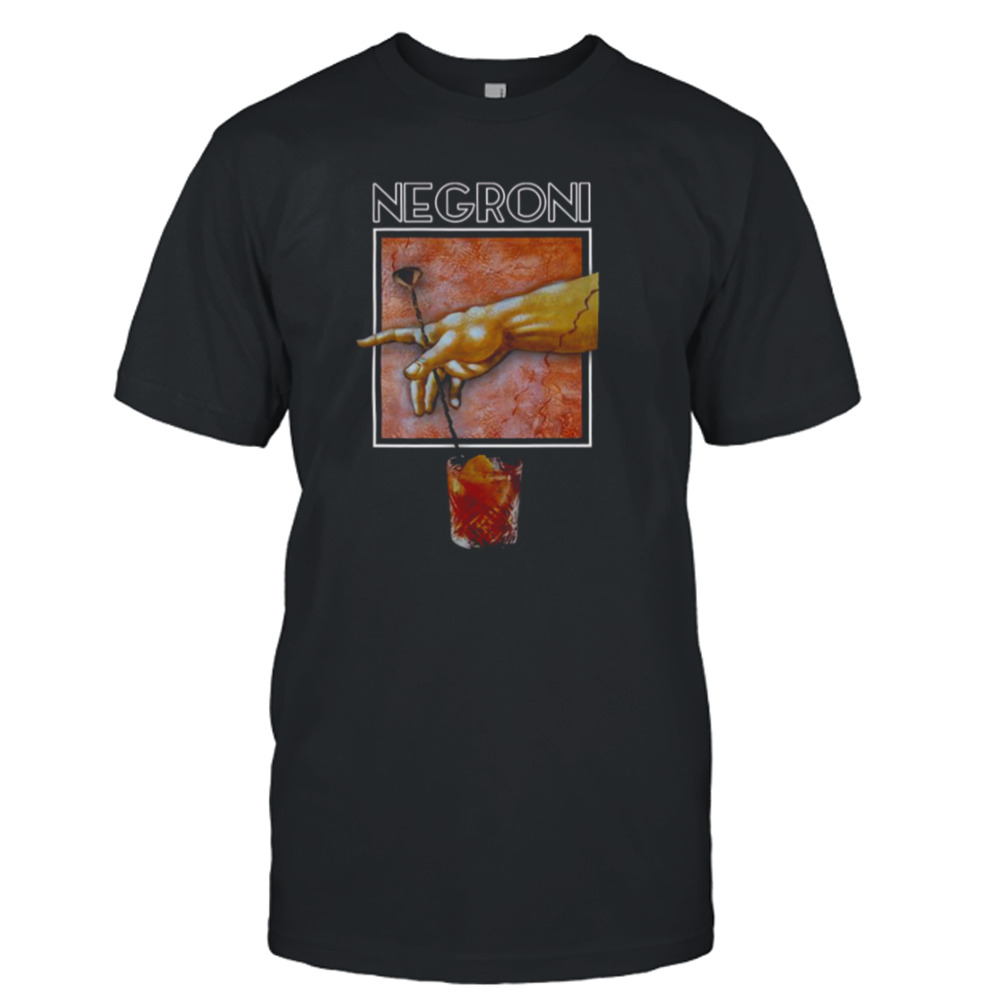 Negroni Al Fine Art Bartender shirt