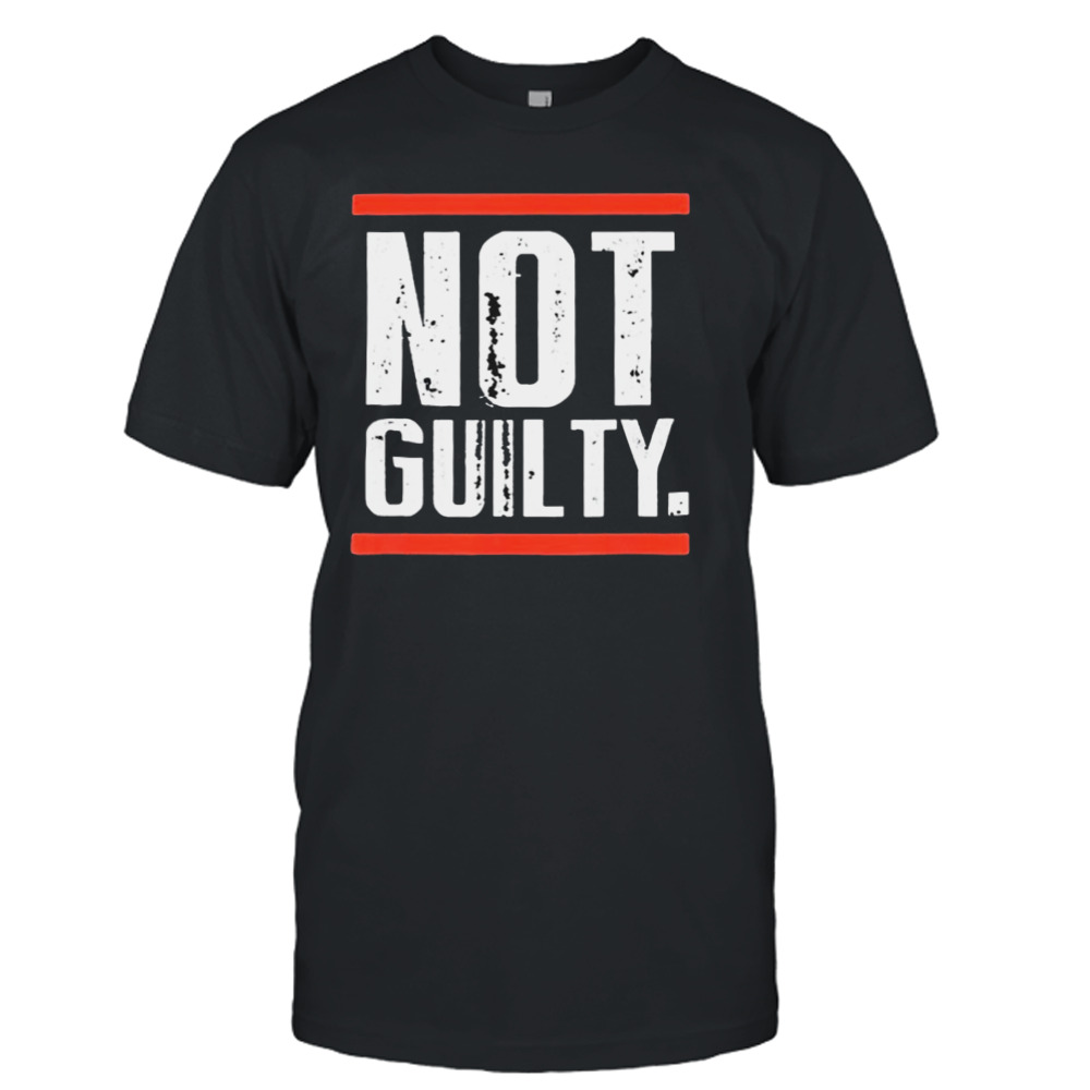 Not guilty Trump shirt