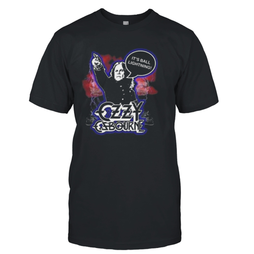 Ozzy Osbourne It’s Ball Lightning 2023 Shirt