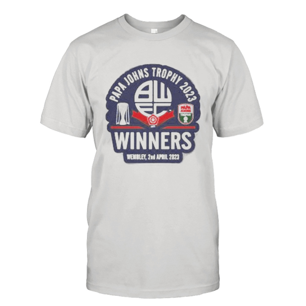 Papa john’s trophy winners 2023 shirt