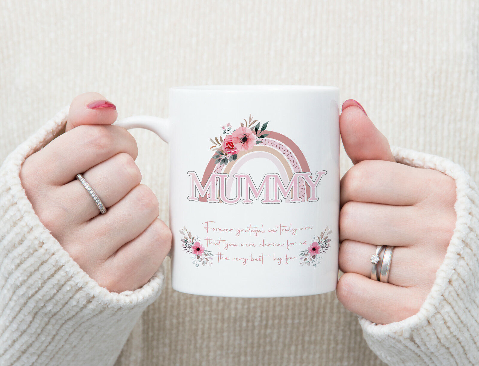 Personalised Mother's Day Gran Mum Mam Mummy Birthday Present Cup Mug Gift