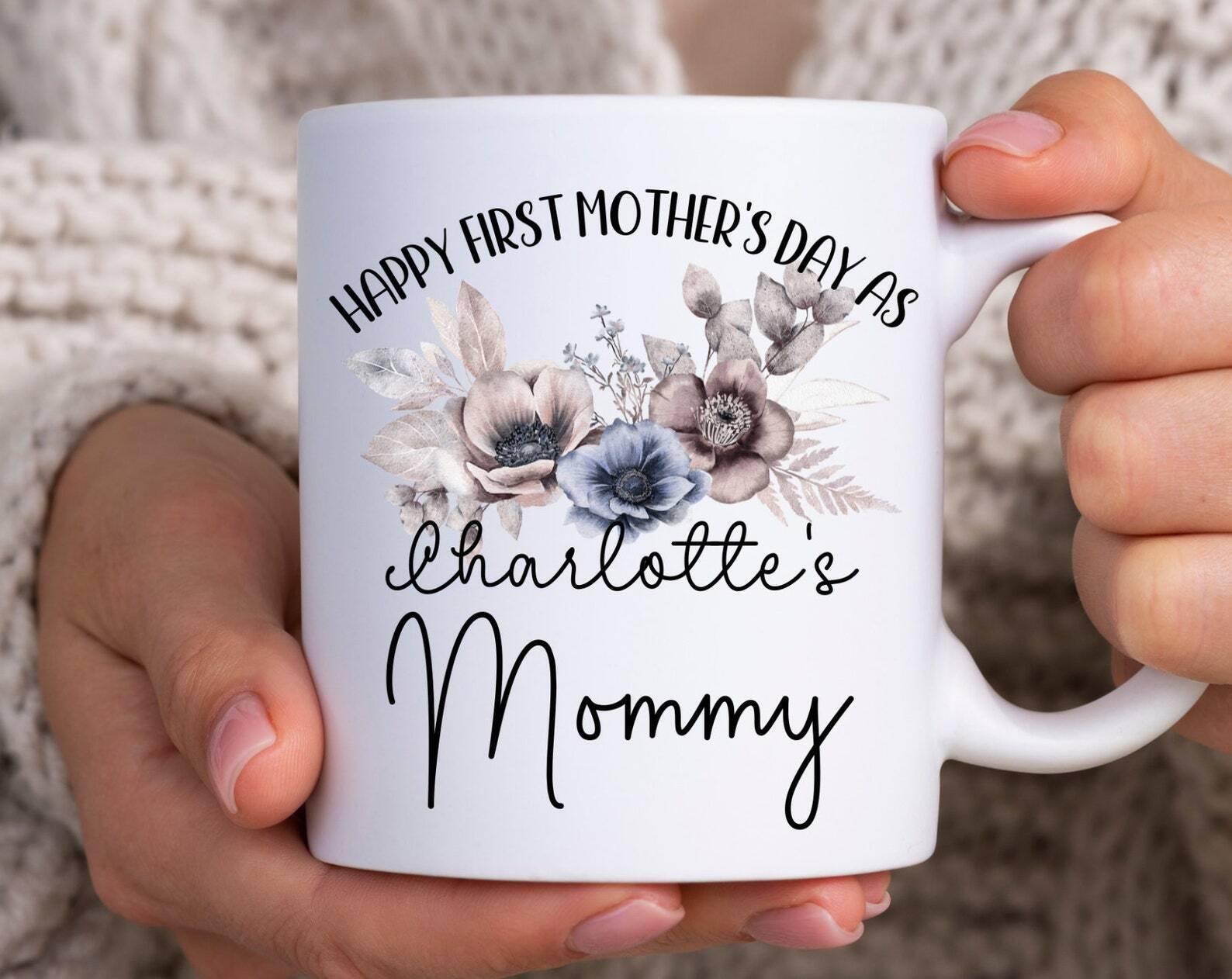 Personalized 1st Mother's Day Mug First Mothers Day Gift From Baby First Time