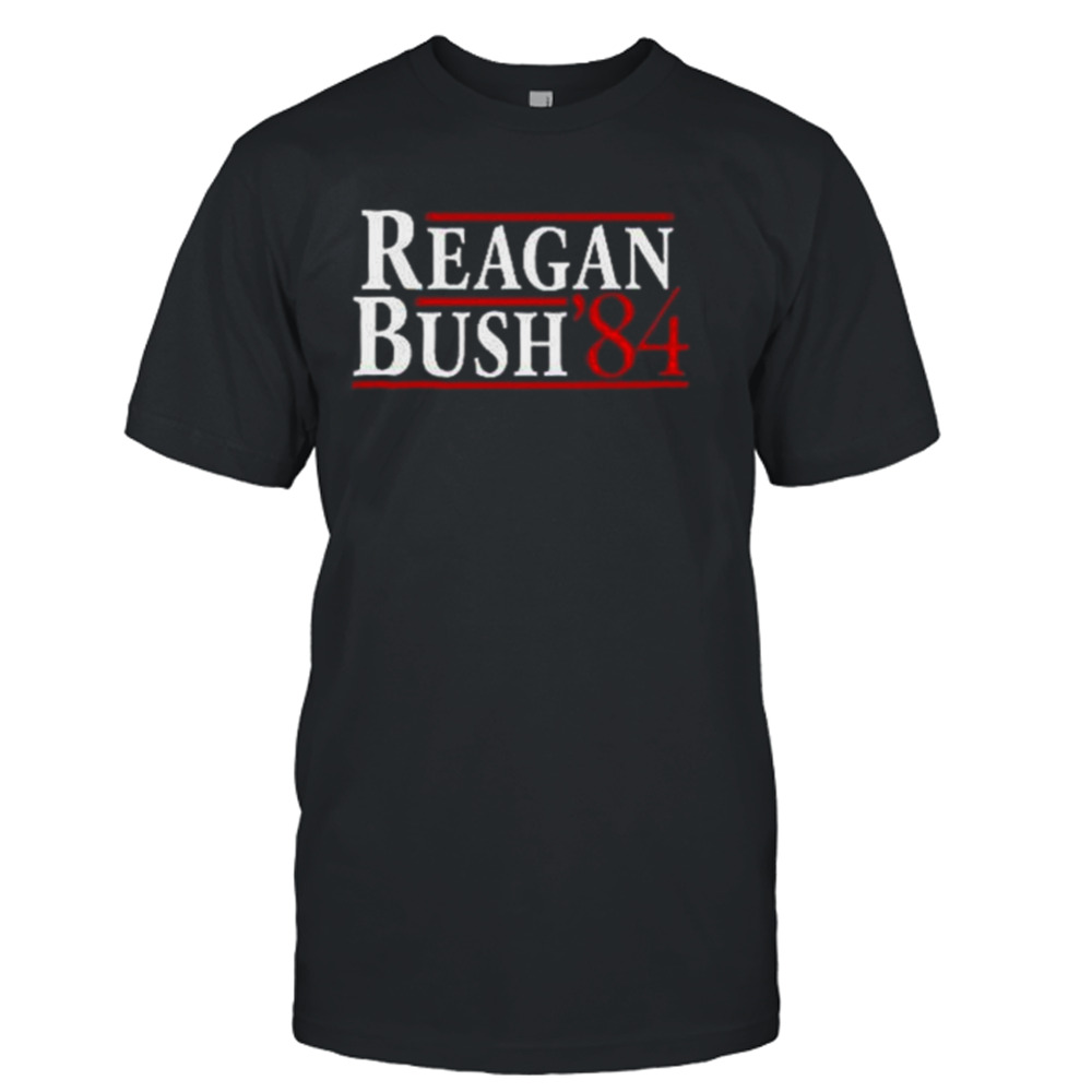 Reagan Bush 84 Vintage Republican GOP Campaign Shirt