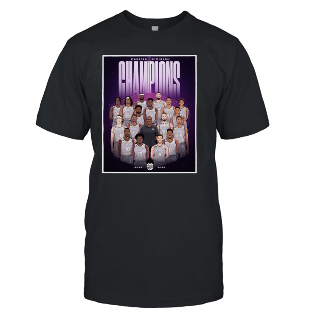 Sacramento kings pacific Division champions 2022 2023 shirt