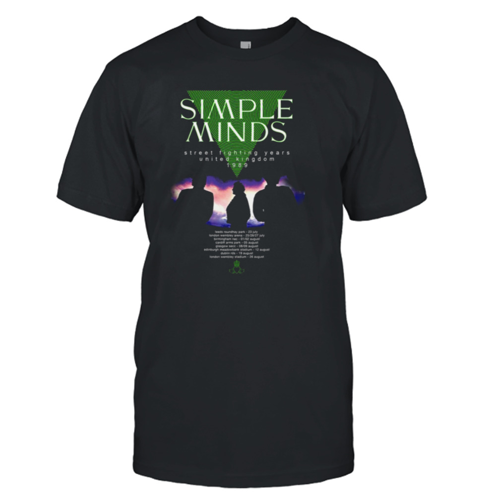 Simple Minds Street Fighting Years Premium shirt