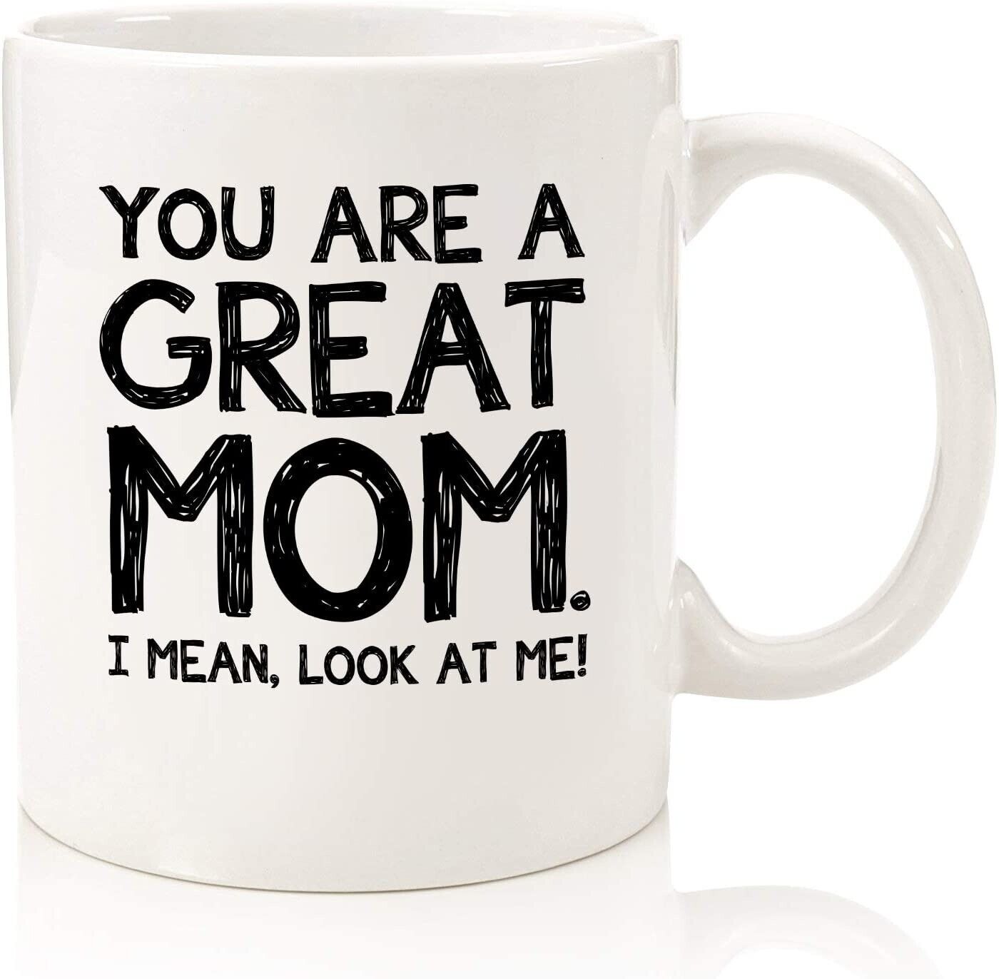 Best Mom Ever Coffee Mug Tea Cup - Mother's Day Gift Idea 15oz / White