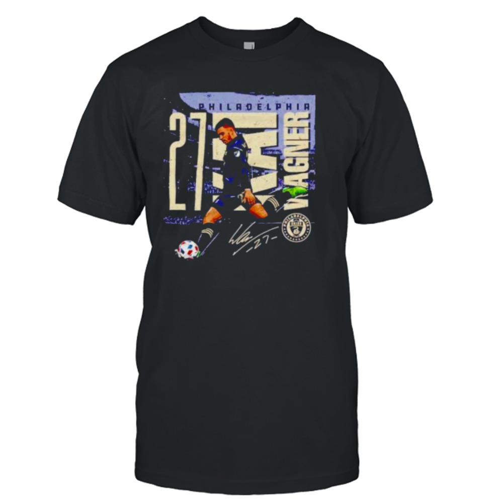 kai Wagner Philadelphia Union stadium signature shirt