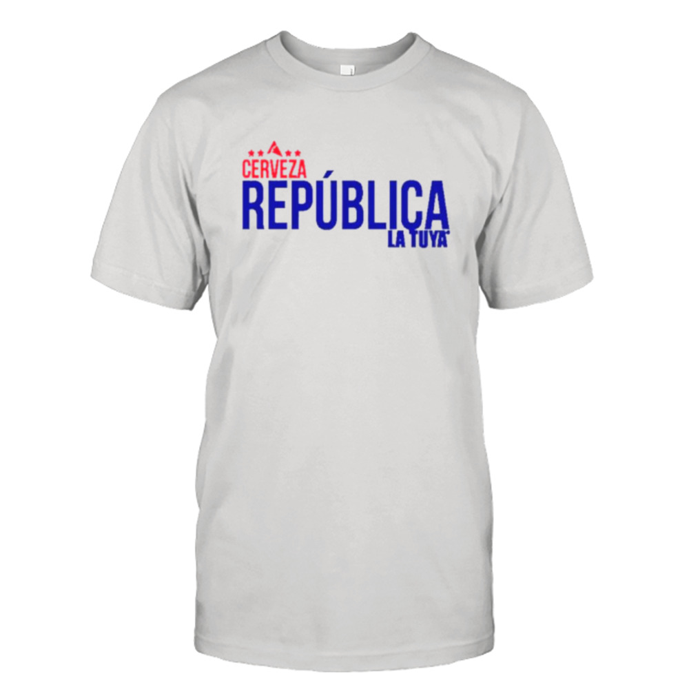 Cerveza Republica La Tuya shirt