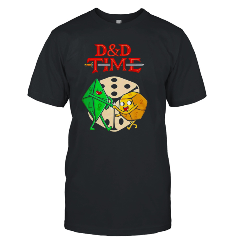 D&D Time Dungeons and Dragons shirt