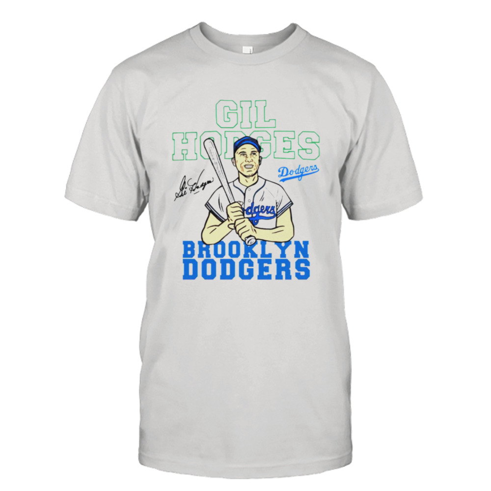 Gil Hodges Brooklyn Dodgers shirt