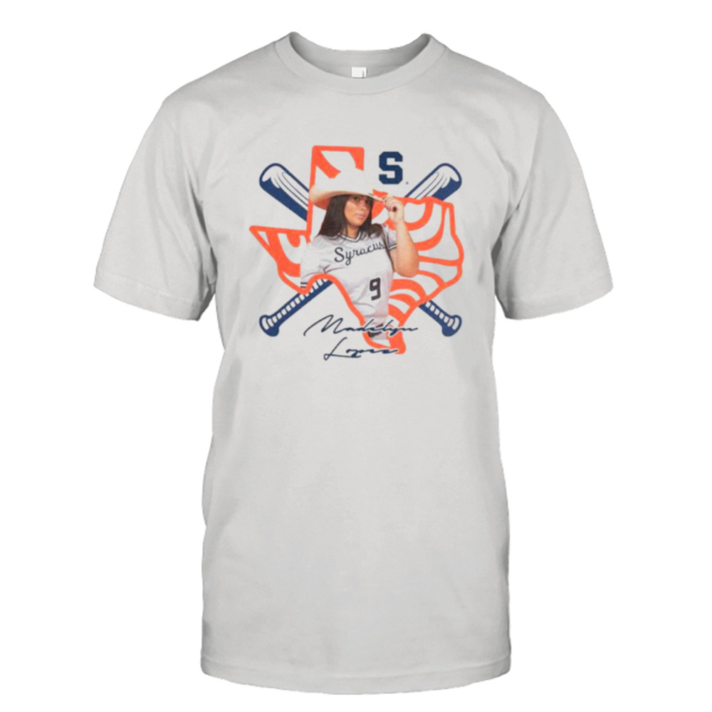 Madelyn Lopez Syracuse Orange baseball Texas signature shirt