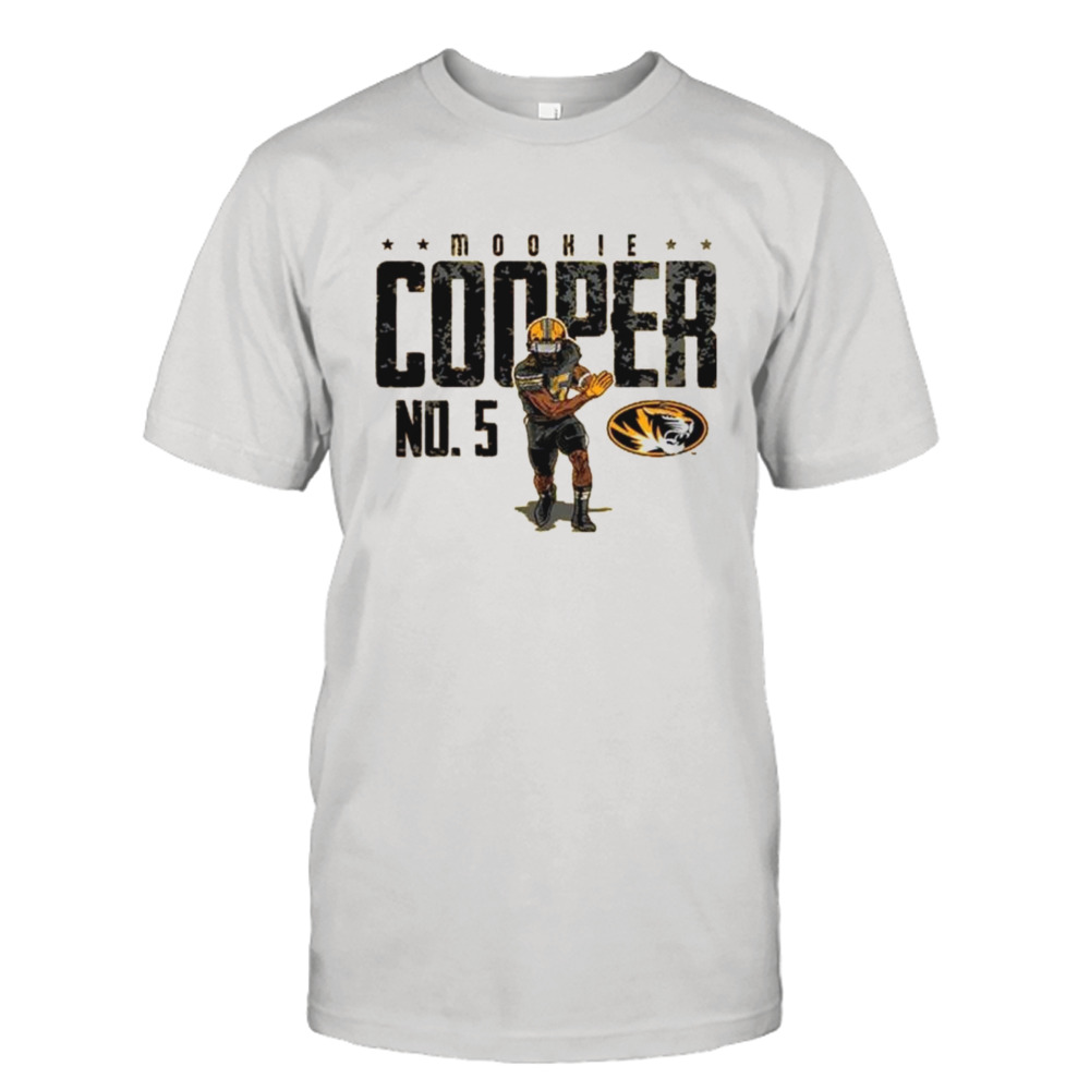 Mookie Cooper No 5 Missouri Tigers shirt