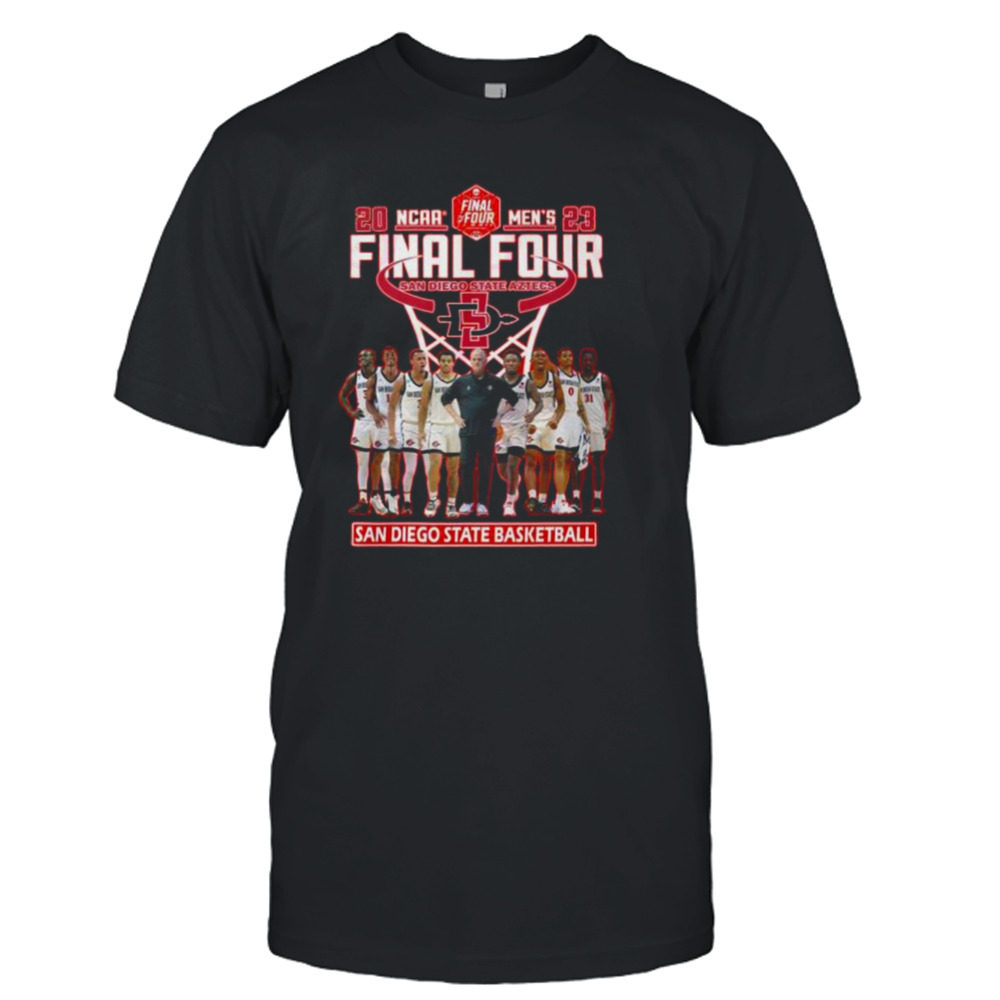 NCAA Men’s Final Tour 2023 San Diego State Aztecs Basketball T-Shirt