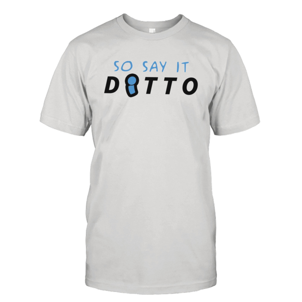 Newjeans So Say It Ditto shirt