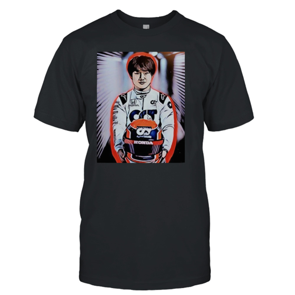 Tsunoda Pop Art Yuki Formula 1 shirt