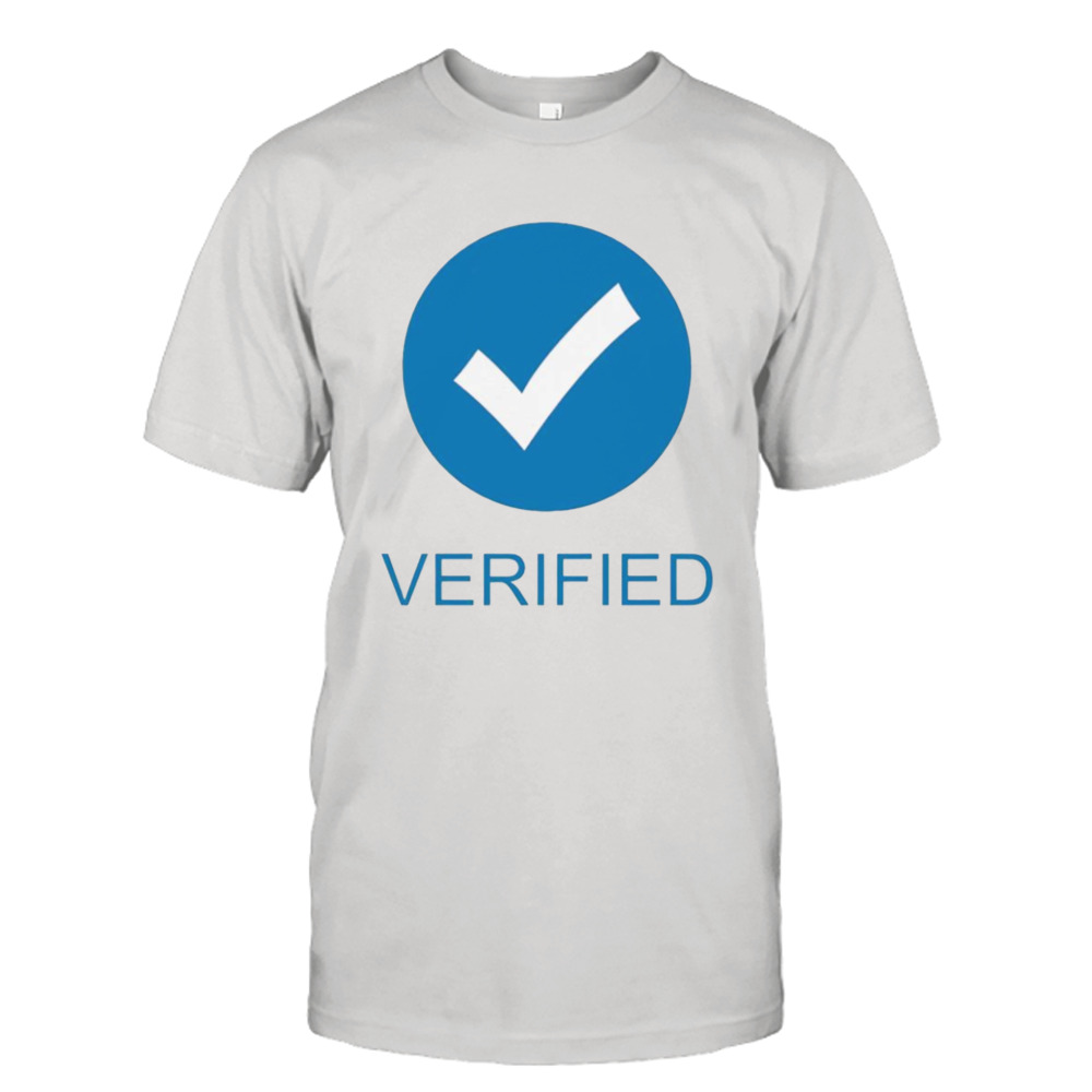 Verified logo shirt