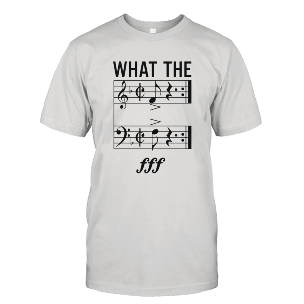 What the frest read music shirt